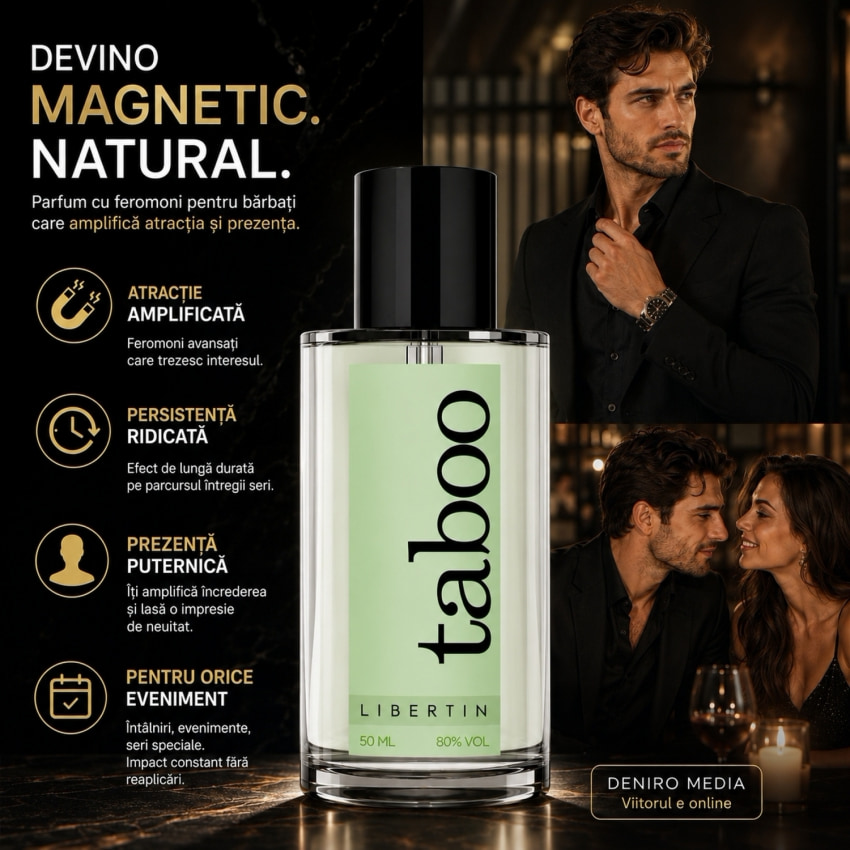 Parfum Feromoni Pentru Masculi Taboo Libertin 50ml