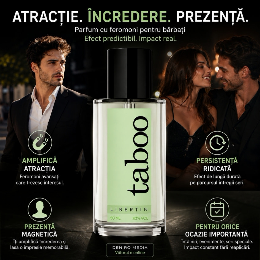 Parfum Feromoni Pentru Masculi Taboo Libertin 50ml