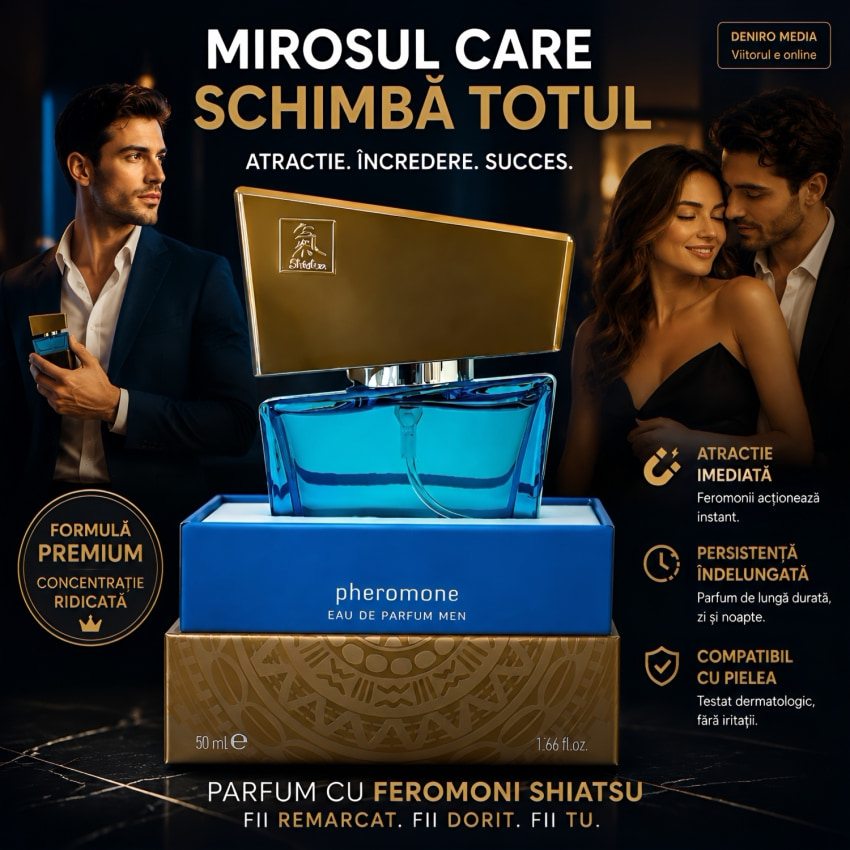 Parfum Feromoni Shiatsu pentru Masculi Atracție Intensă 50ml