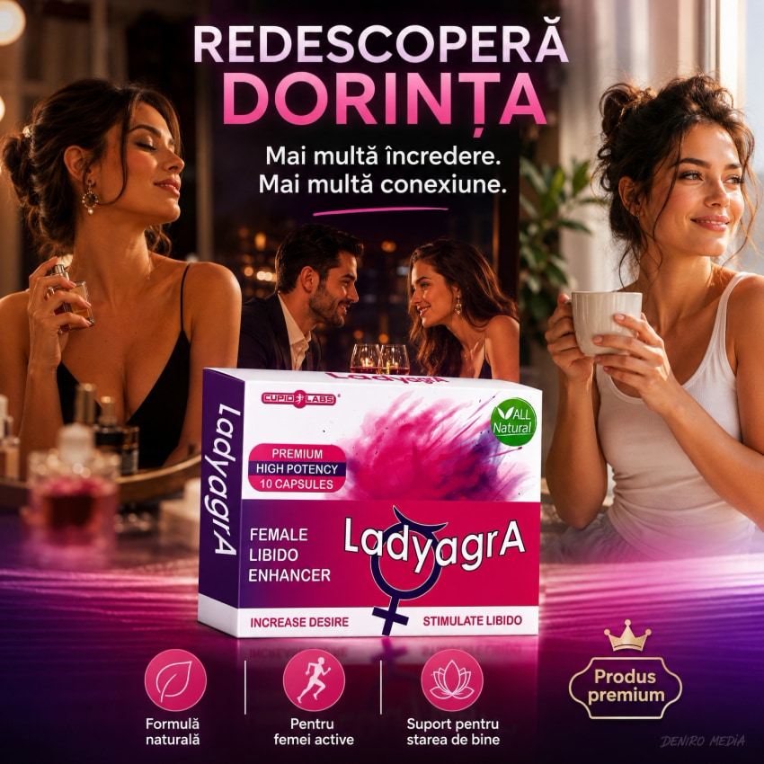 Pastile Creștere Libido Prietene Ladyagra 10buc
