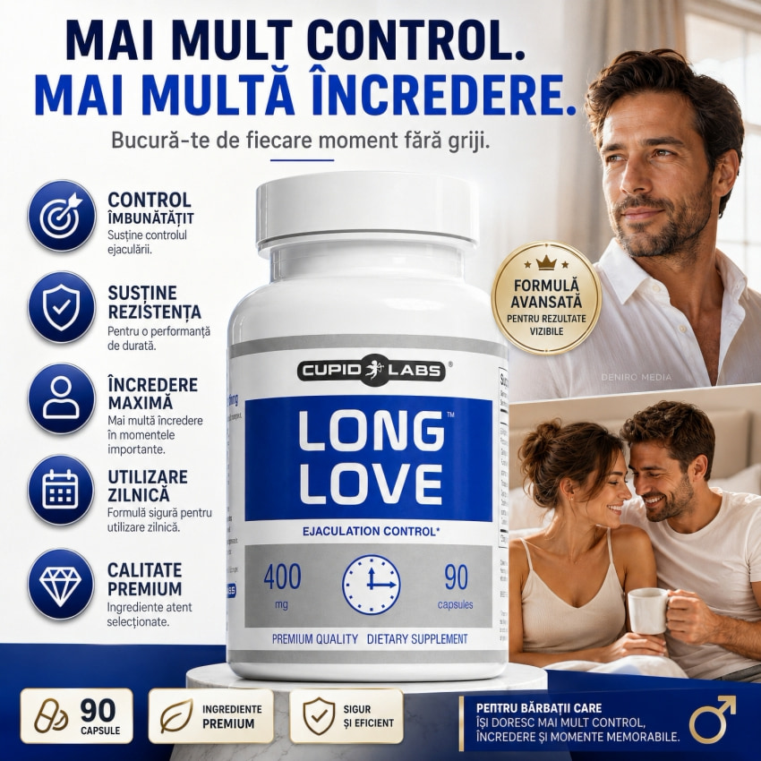 Pastile Ejaculare Precoce Long Love 90capsule