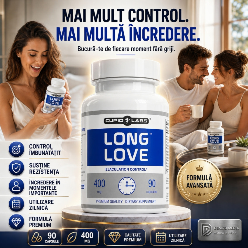 Pastile Ejaculare Prea rapidă Long Love 90capsule