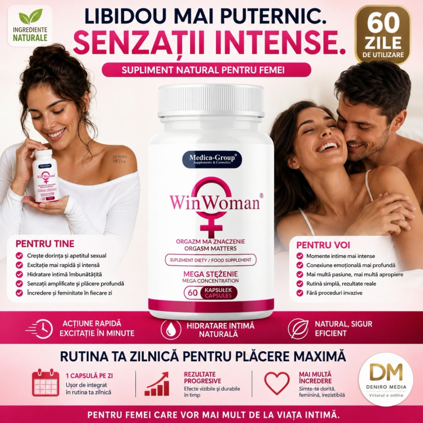 Pastile Libido Maxim Pentru Femei WinWoman 60buc