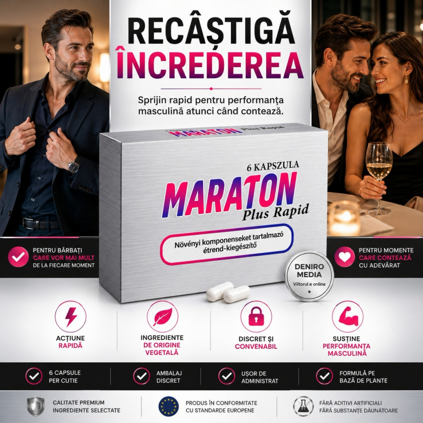 Pastile Maraton Plus Pentru Erecție 6capsule