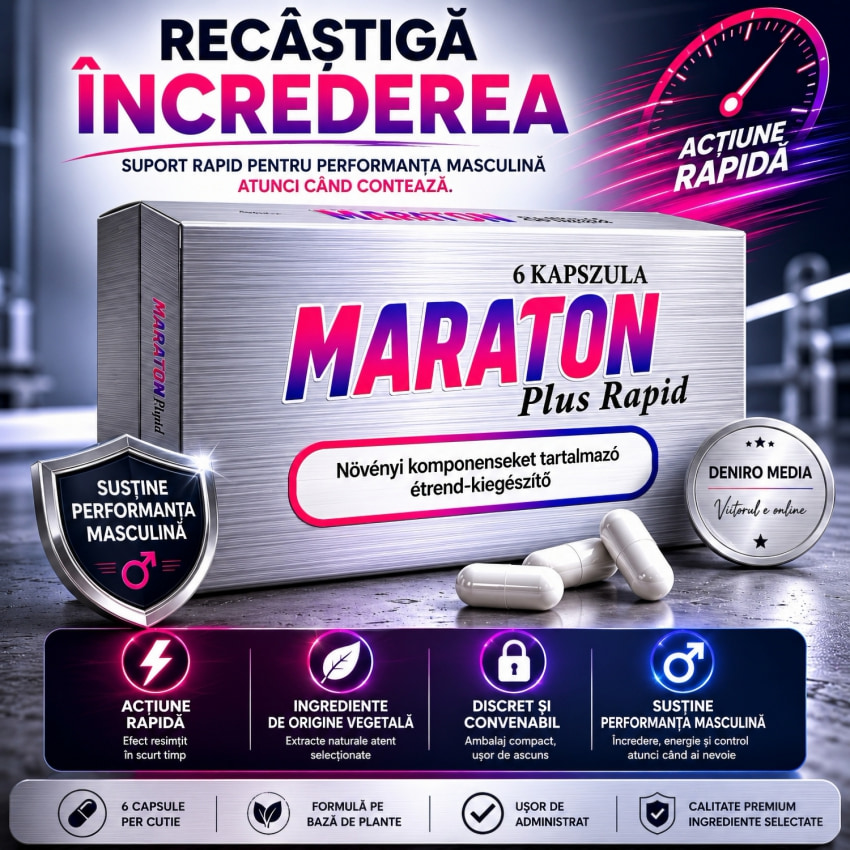 Pastile Maraton Plus Pentru Erecție 6capsule