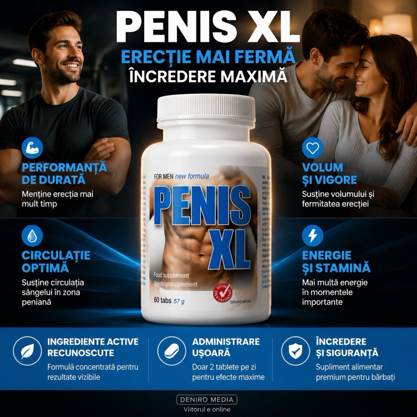 Pastile Mărire Mădular Penis XL West 60capsule
