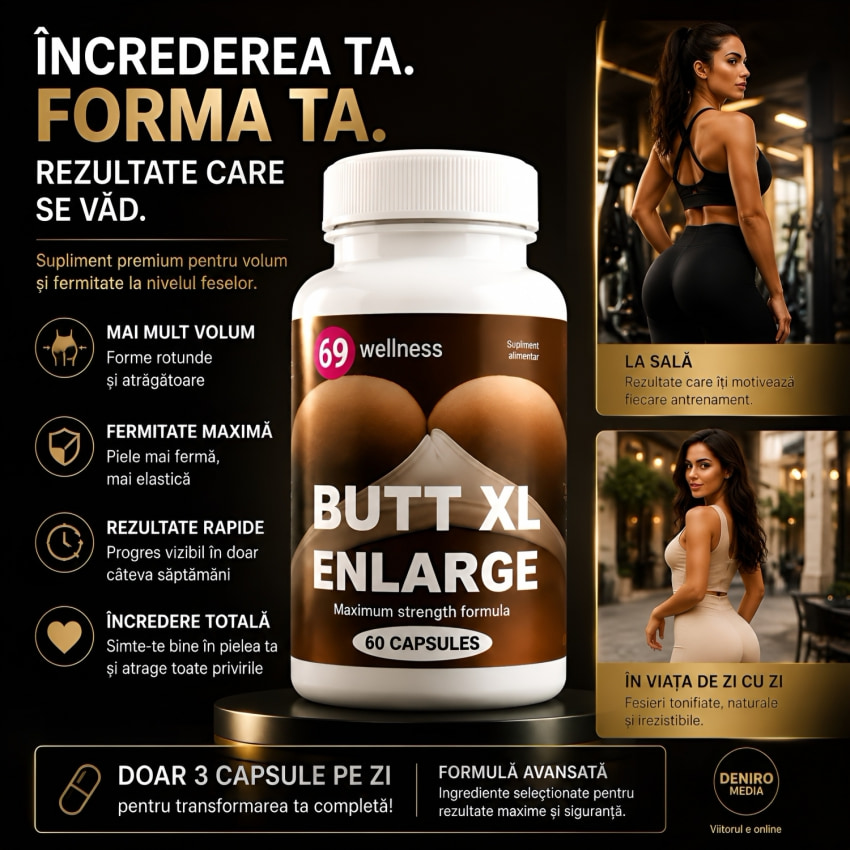 Pastile Creșterea Fundului XL 60capsule