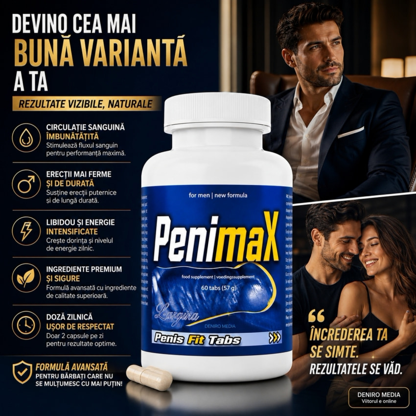 Pastile Pentru Mărirea Membrului Penimax 60capsule