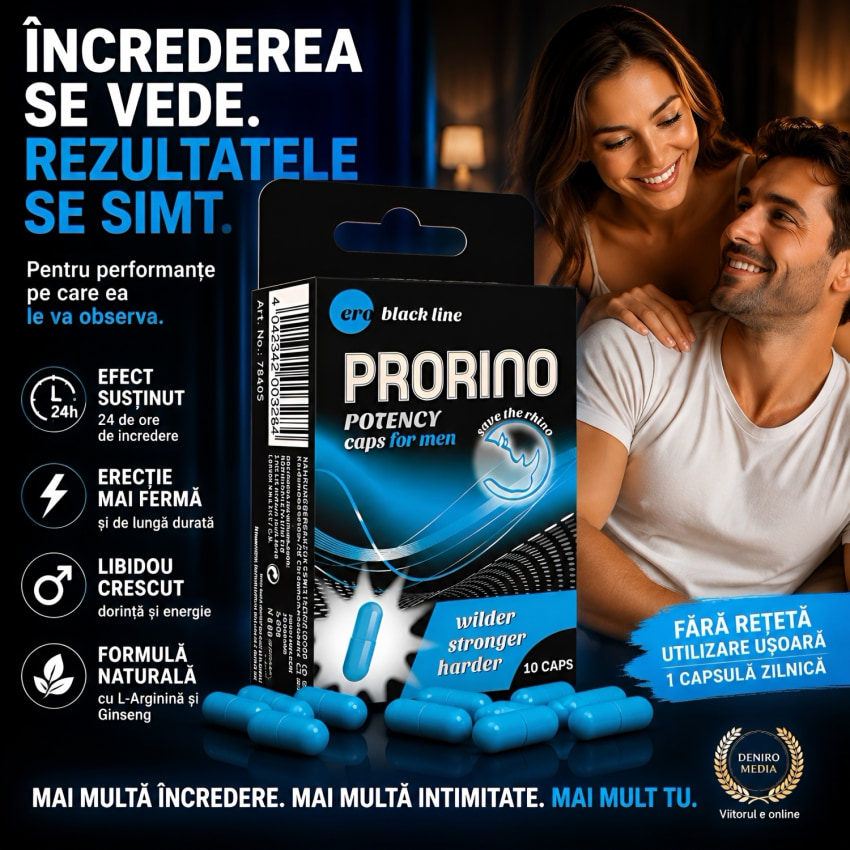Pastile Energie Prorino 10capsule