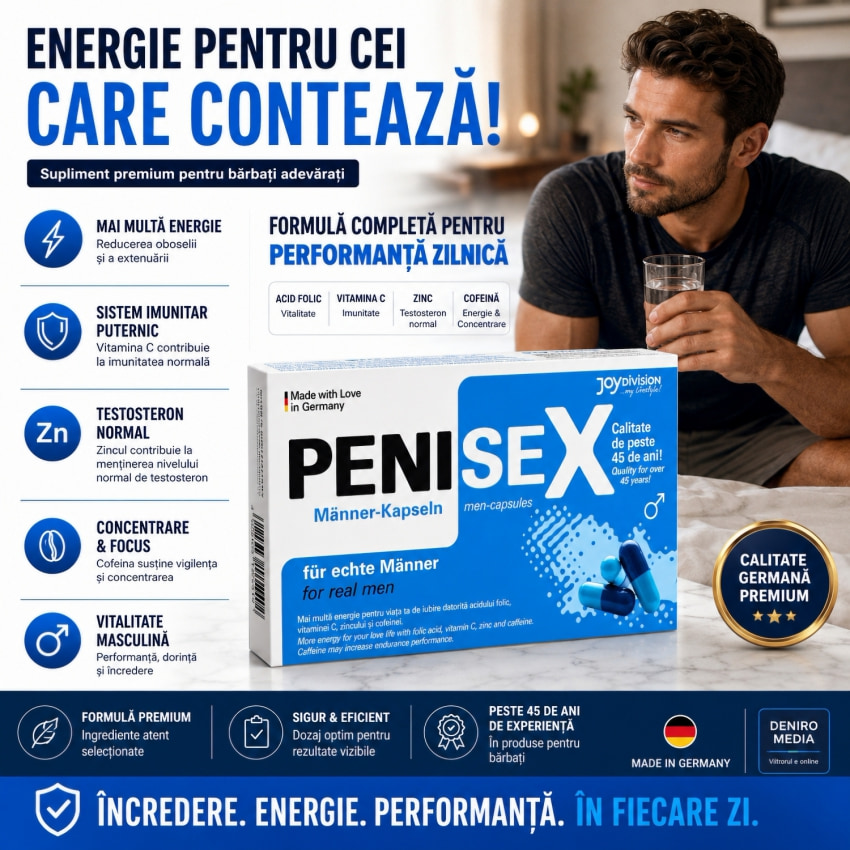 Penisex Capsule Pentru Sculare Puternică 40buc