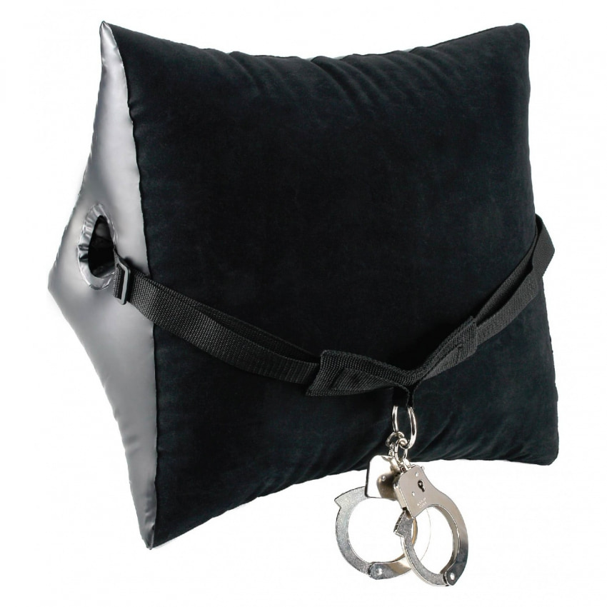 Pernă Gonflabilă Deluxe Position Master With Cuffs Negru