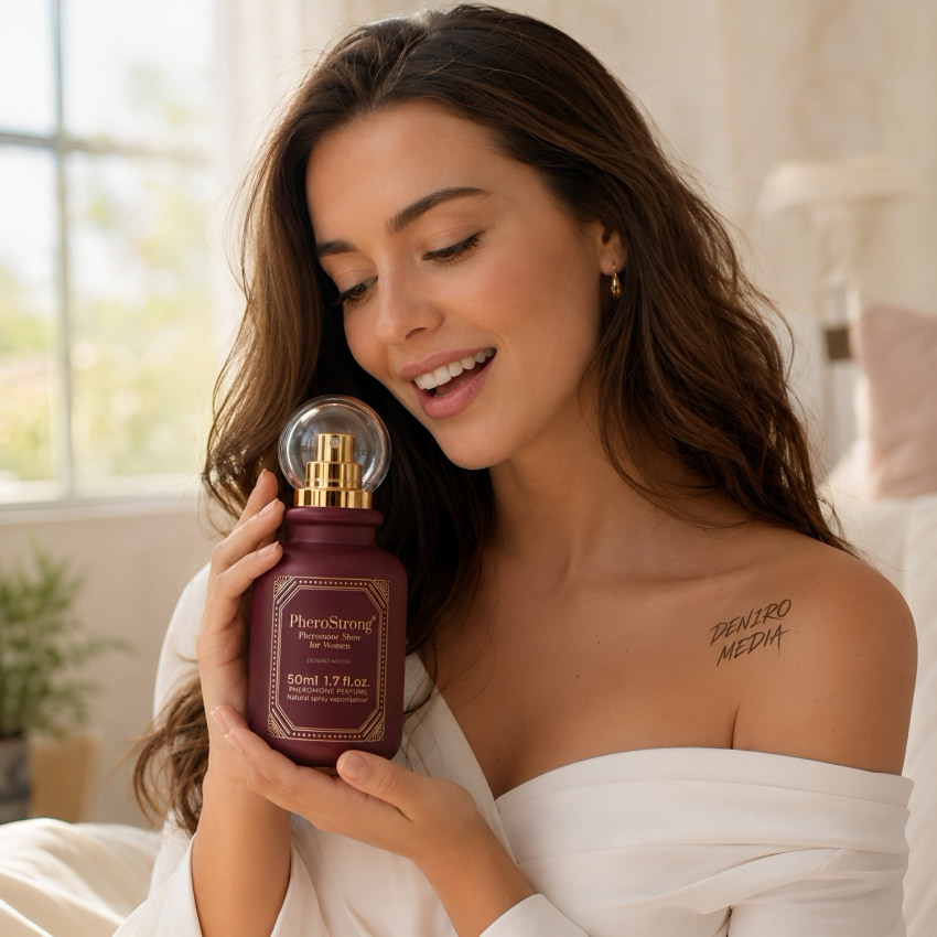 PheroStrong Show — Parfum Femei 50 ml, Floral-lemnos