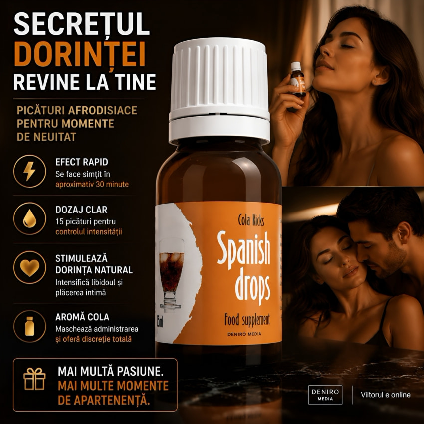 Picături Afrodiziace Cupluri Spanish Fly Cola 15 ml