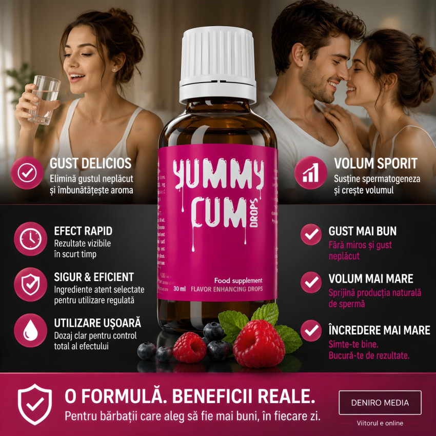Picături Schimbare Gust Lichid seminal Yummy Cum 30ml
