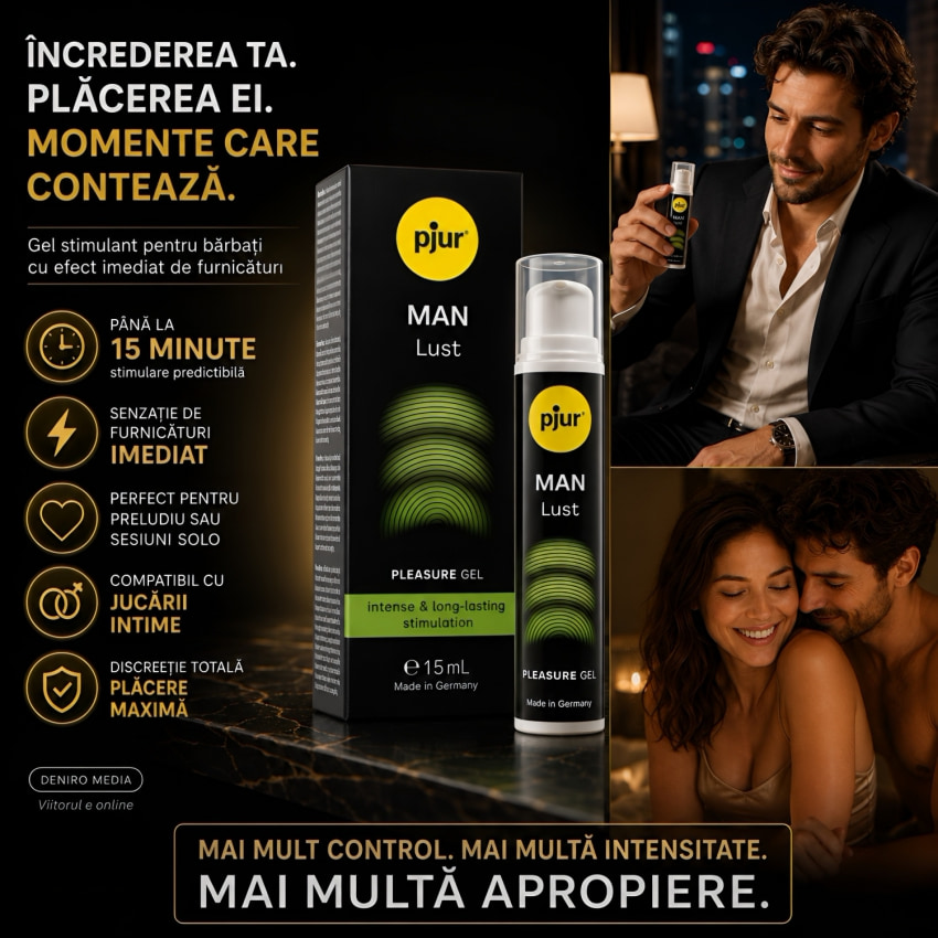 Pjur MAN Lust – Gel Stimulant Pentru Bărbați 15ml