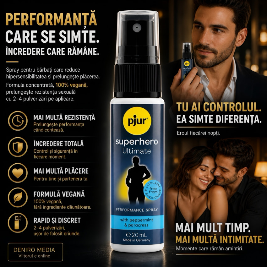 Pjur Superhero Ultimate Atomizator 20ml
