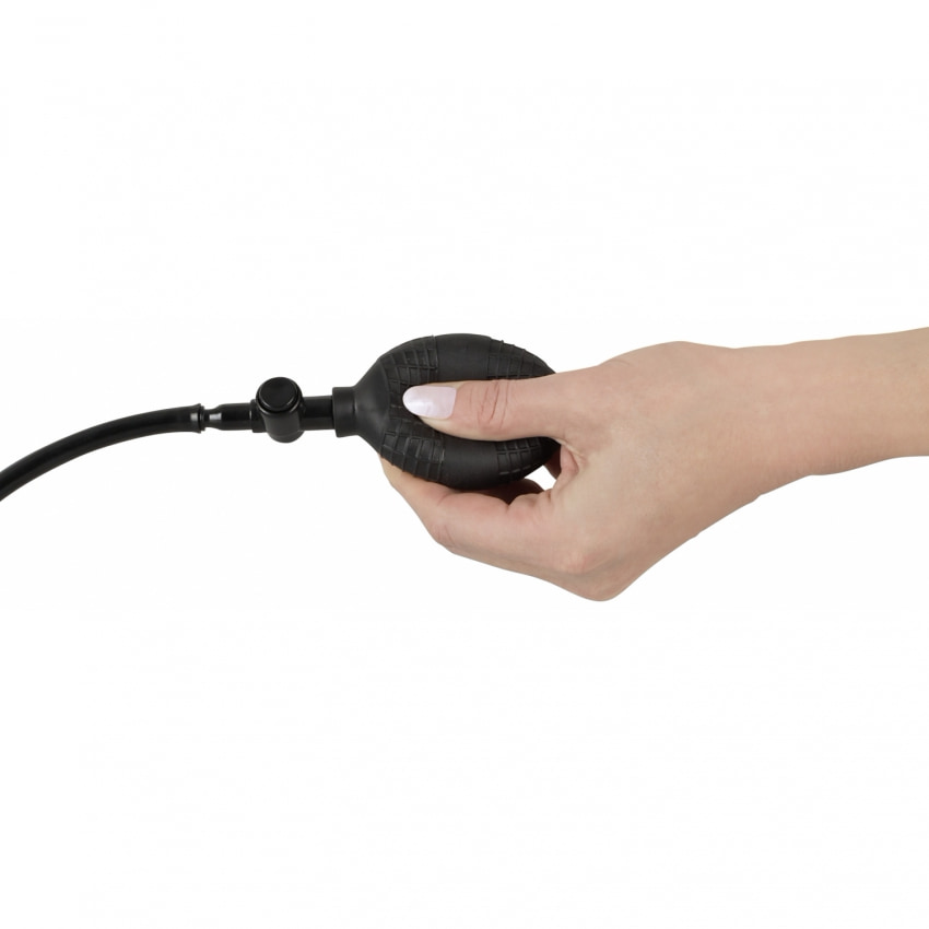 Plug Anal Ajustabil Cu Vibrații Funny Hills Negru