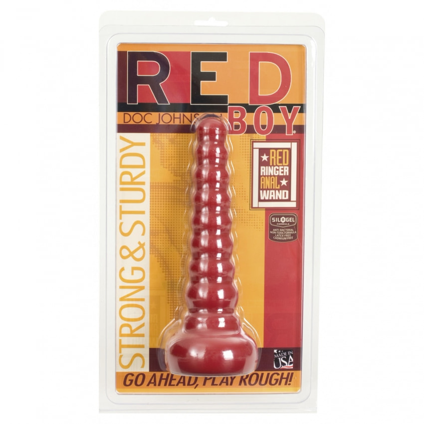 Plug Anal Wand Ringer Roșu