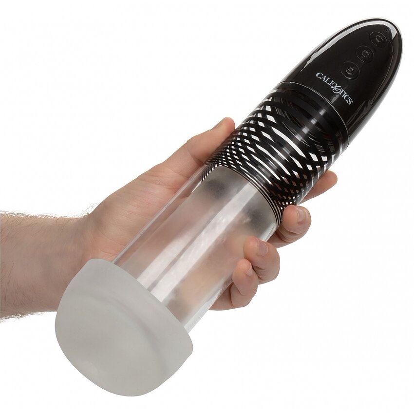 Pompa Automată CalExotics Optimum – Reîncărcabilă, 3 Moduri Negru