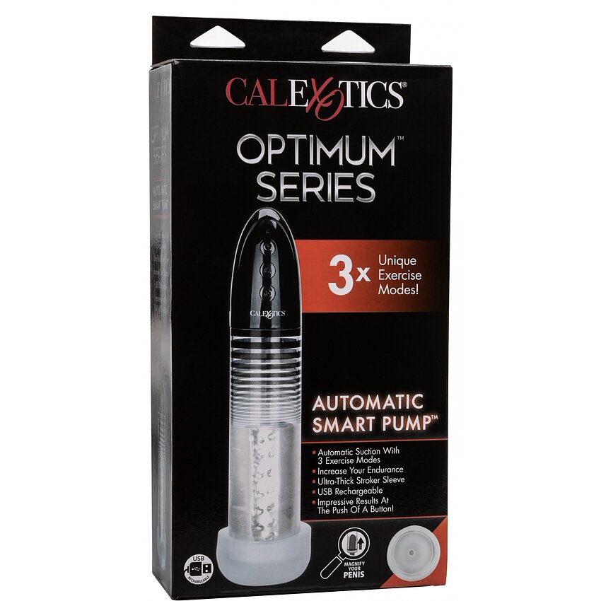 Pompa Automată CalExotics Optimum – Reîncărcabilă, 3 Moduri Negru