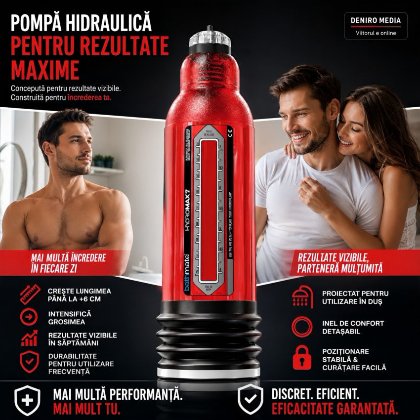 Pompă Hydromax 7 Roșu