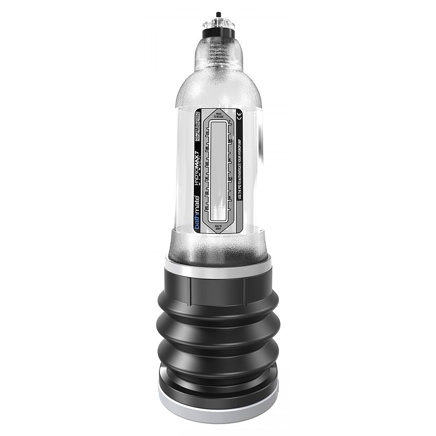 Pompă Mărire Penis Hydromax7 Wide Boy Negru