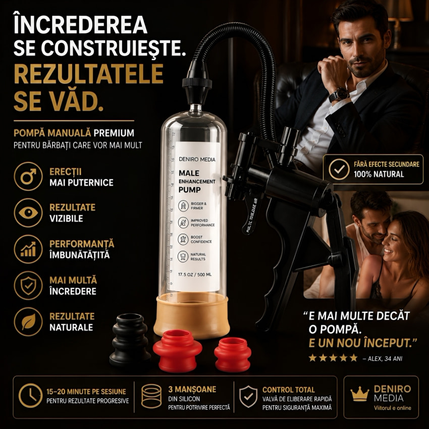 Pompă Mădular The Perfect Pump Transparent