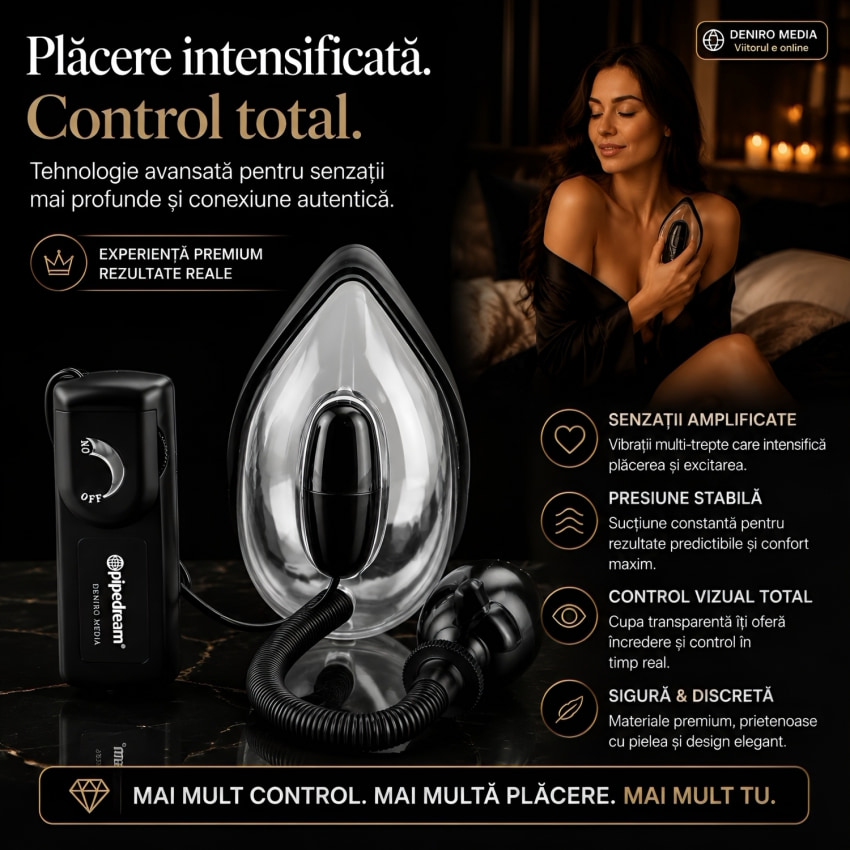 Pompă Vagin Și Clitoris Cu Pulsații Transparent