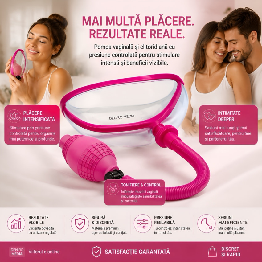 Pompa Vagin Și Clitoris Roz