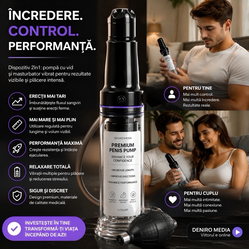 Pompă Vibrating Multi Pump Și Masturbator Transparent