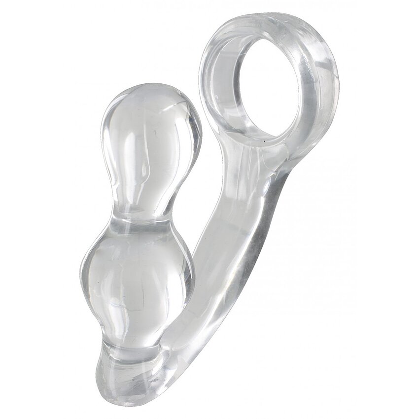 Power Plug Și Penisring Transparent