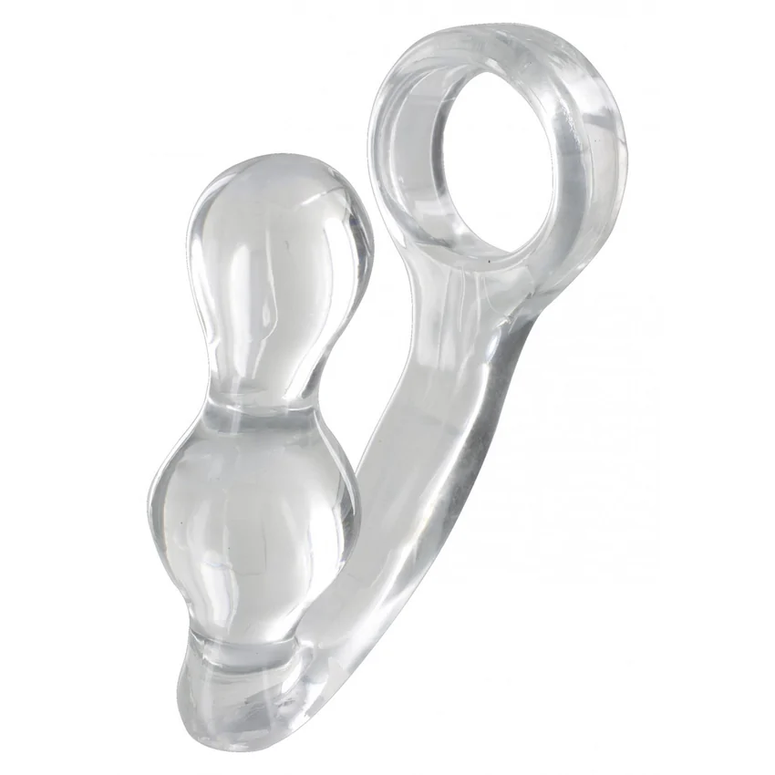 Power Plug Și Penisring Transparent