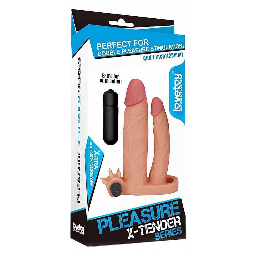 Prelungitor Penis Double Add 1 Vibrating
