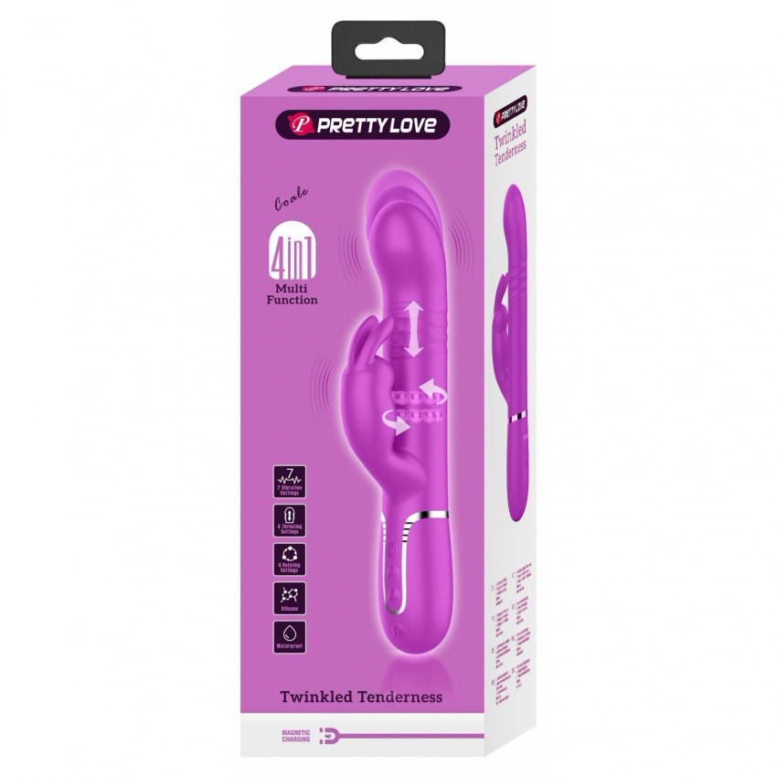 Pretty Love Coale Rabbit Vibrator 19.5 cm Mov