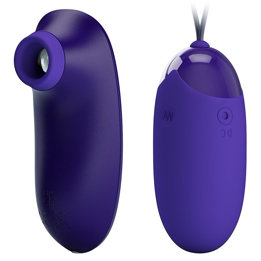 Pretty Love Orthus — Ou Vibrator 12 Funcții, Reîncărcabil Violet