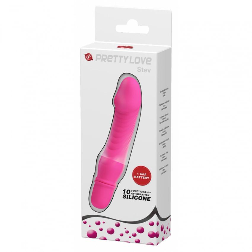 Pretty Love Stev Roz — Mini Vibrator 10 Funcții