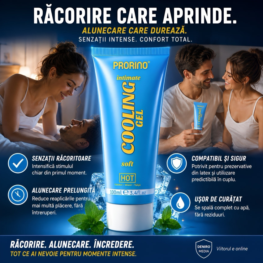 PRORINO Cooling Gel – Efect de Răcire Cu Mentol 100ml