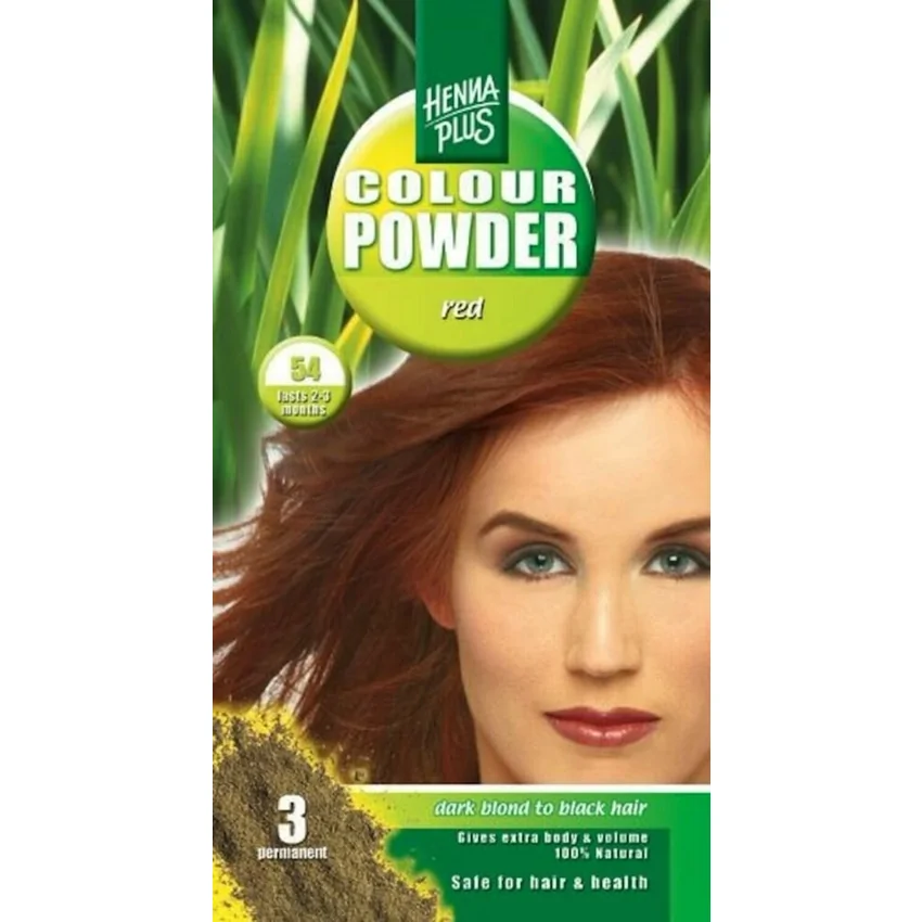 Pudră de henă Colour Powder Red 54 Hennaplus 100g