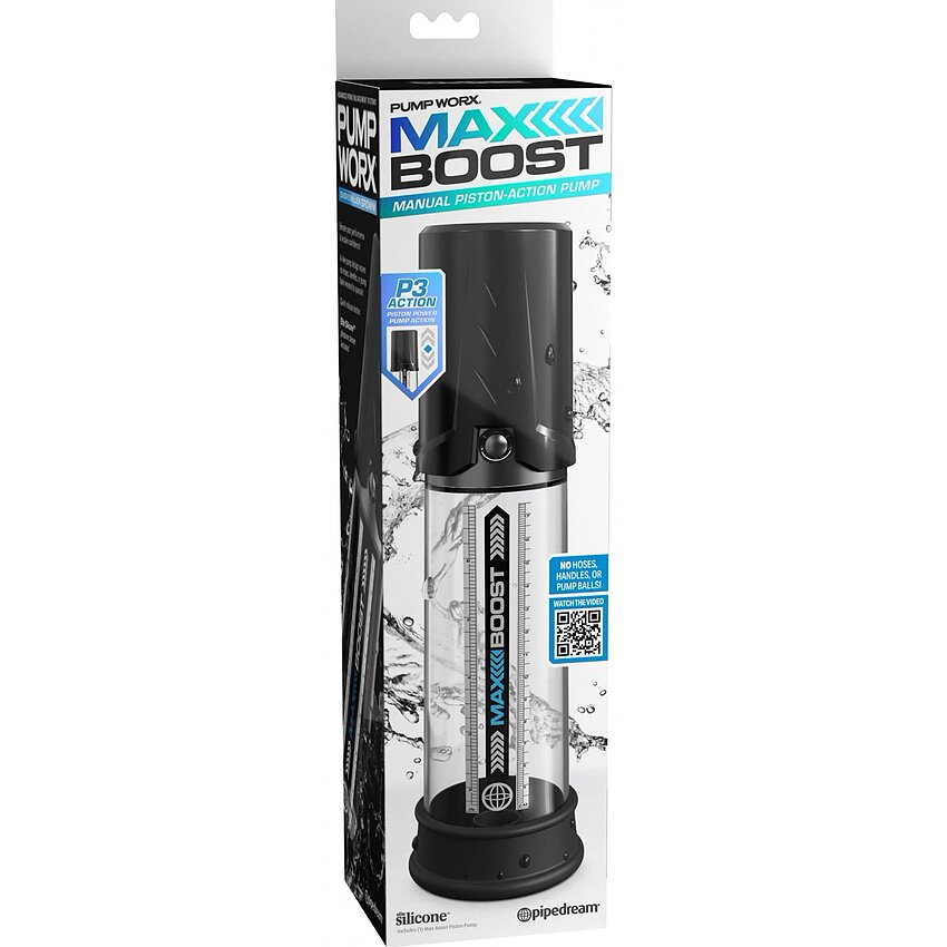 Pump Worx Max Boost Negru