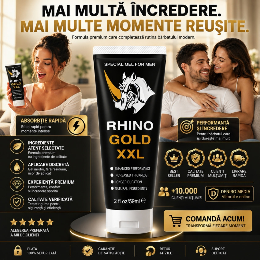 Rhino Gold XXL Gel Alungirea Falusului 59ml