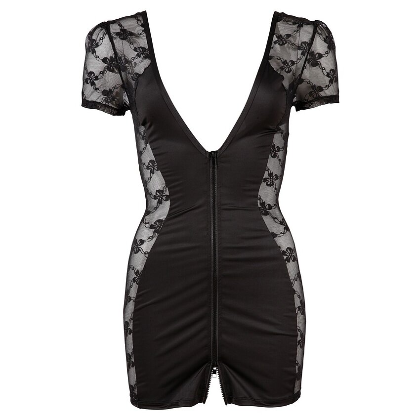 Rochie Cottelli Collection Mini Dress With Zip Negru XL