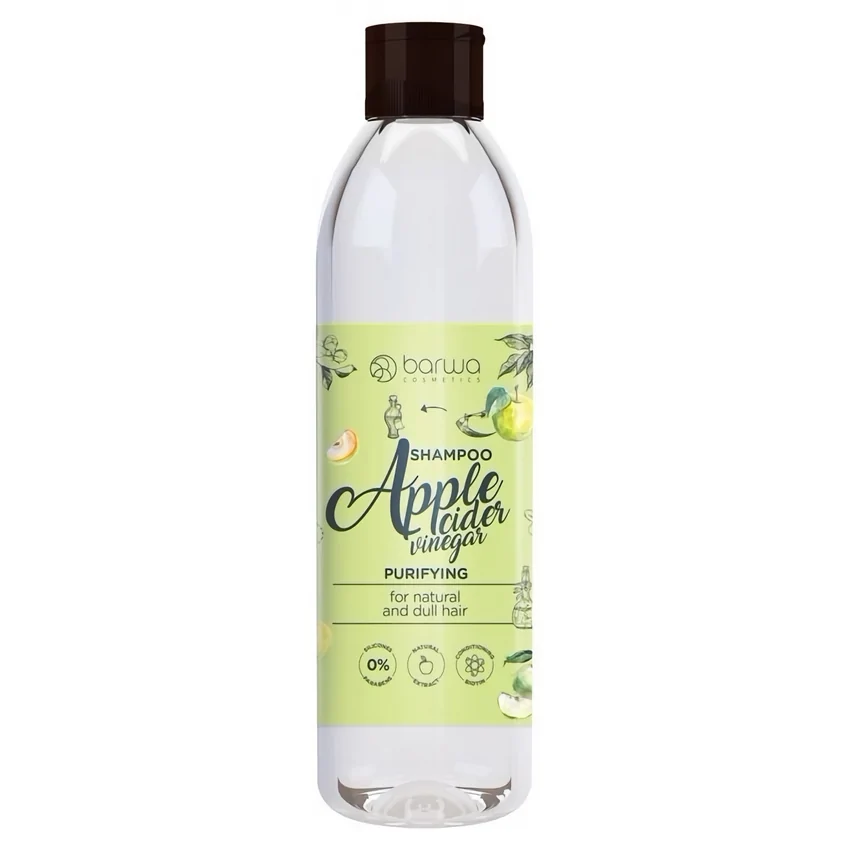Șampon cu oțet din cidru de mere Barwa 300ml