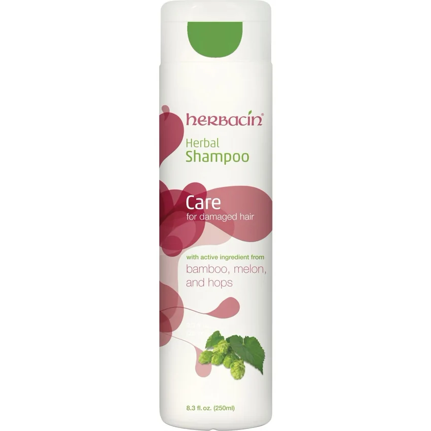 Șampon păr degradat cu Bambus, Herbacin, 250 ml