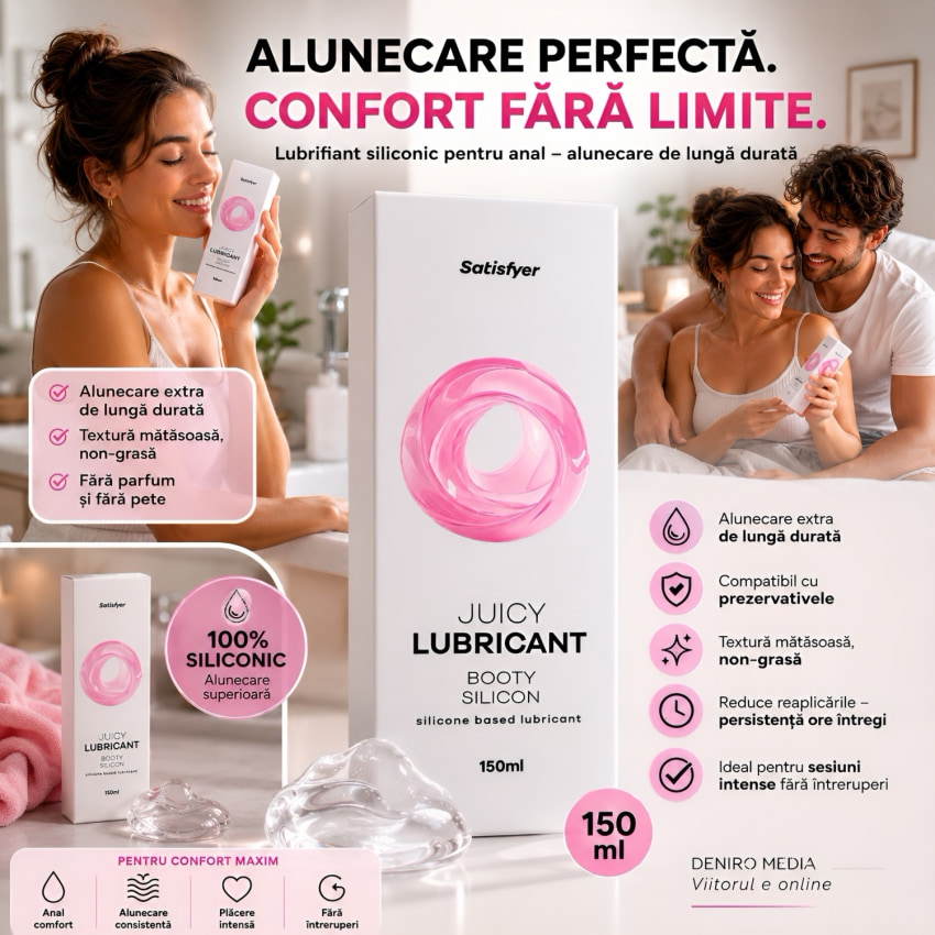 Satisfyer Agent lubrifiere siliconic - 150 ml, Alunecare Lungă