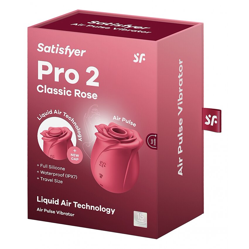Vibrator Trandafir Satisfyer Pro 2 Classic Rose Roșu