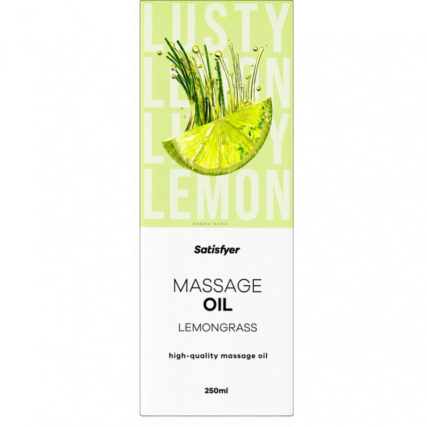 Satisfyer Ulei De Masaj Lemongrass 250 ml — Revigorant