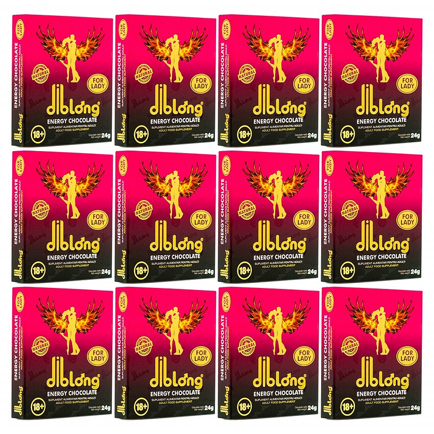 Set 12 x Ciocolată Afrodisiacă Pentru Femei 24g