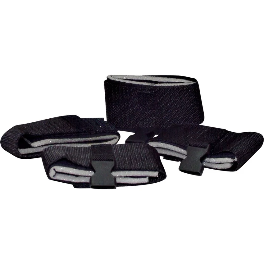 Set 4 Cătușe Bed Shackles Bad Kitty Negru