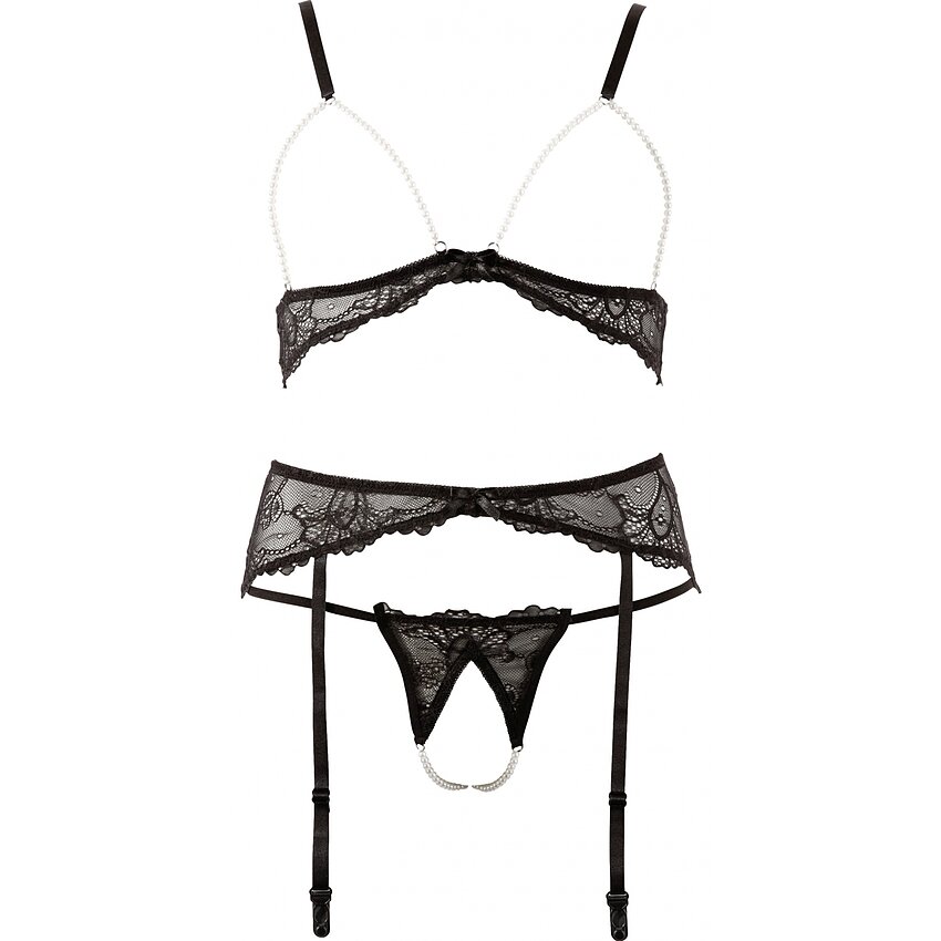 Set Abierta Fina Hadley Negru S