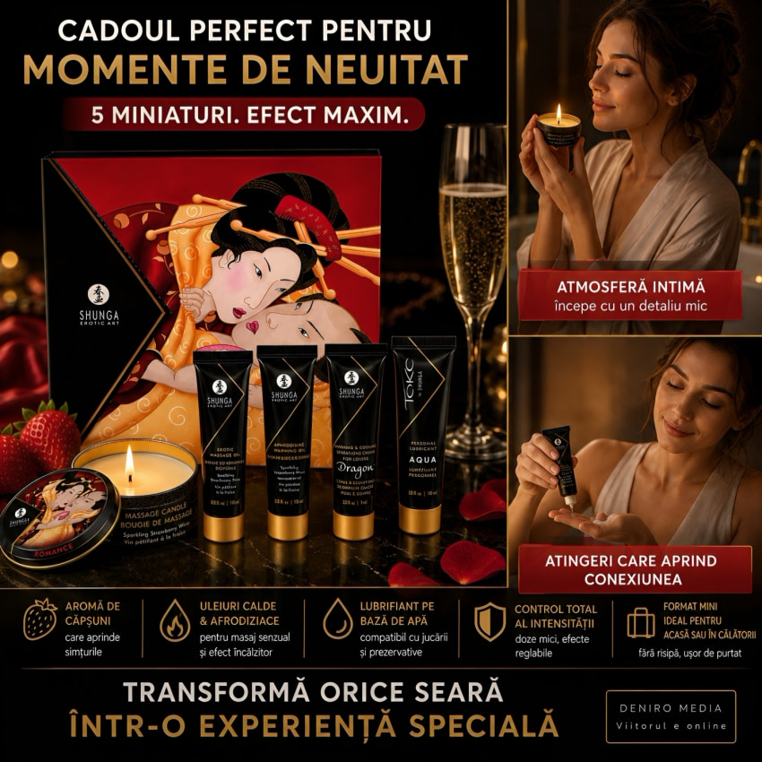 Set Cadou Geisha Secrets Strawberry